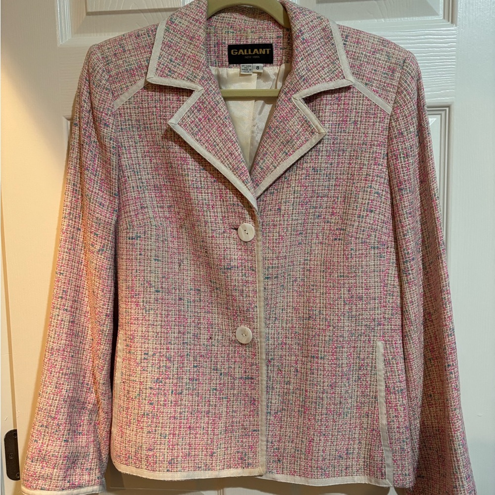 Gallant Women's Pink Tweed Jacket